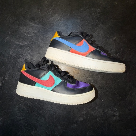 Nike Other - Nike Air Force 1 LV8 EMB NBA WNBA Black Teal DN4178 001